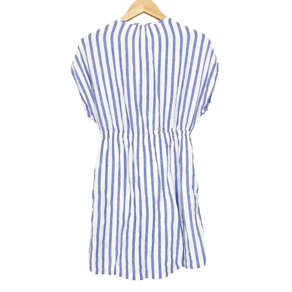 Rails Charlotte Grenadines Stripe Blue White Dress Sz S - Image 4