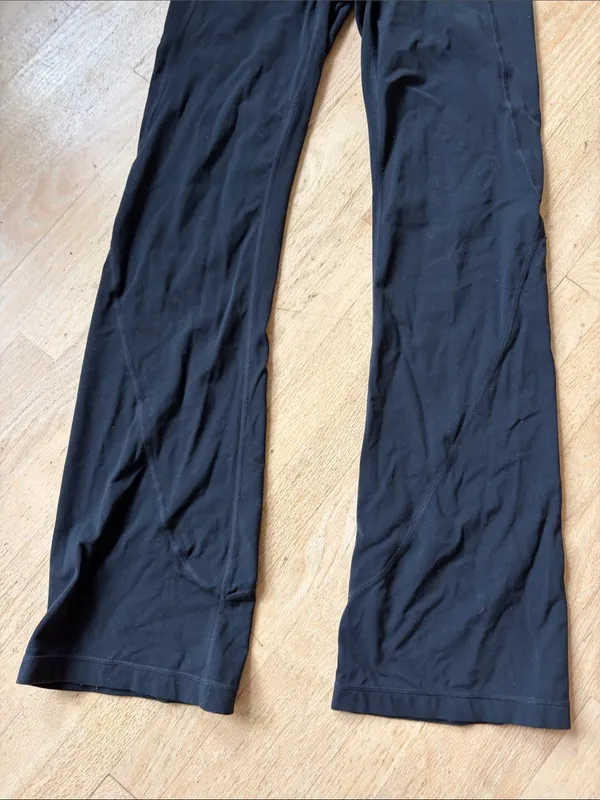 Athleta flare leggings size small black - Image 3