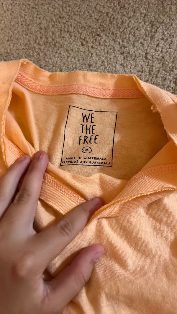 Orange Free People Shirt - Image 2