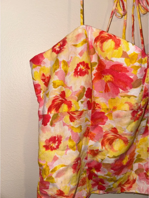 Old Navy Floral Tank Top - Image 2