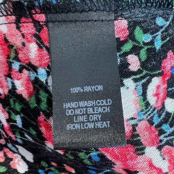 Lulu's‎ Maxi Dress XL Black Floral Off the Shoulder Maxi Side Slits Romantic New - Image 13