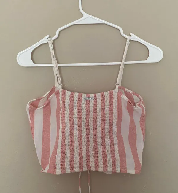 Billabong Striped Cropped Top - Image 2