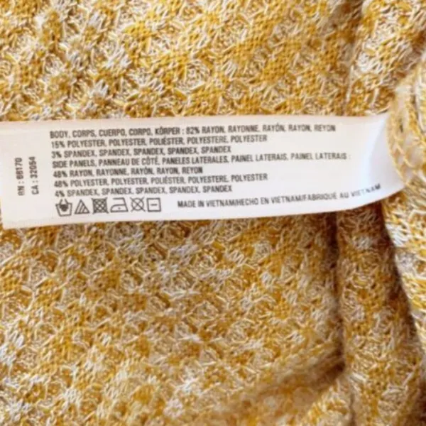 Anthropologie Saturday Sunday Waffle Knit Top Thermal Ruffle Split Back Fall - Image 6