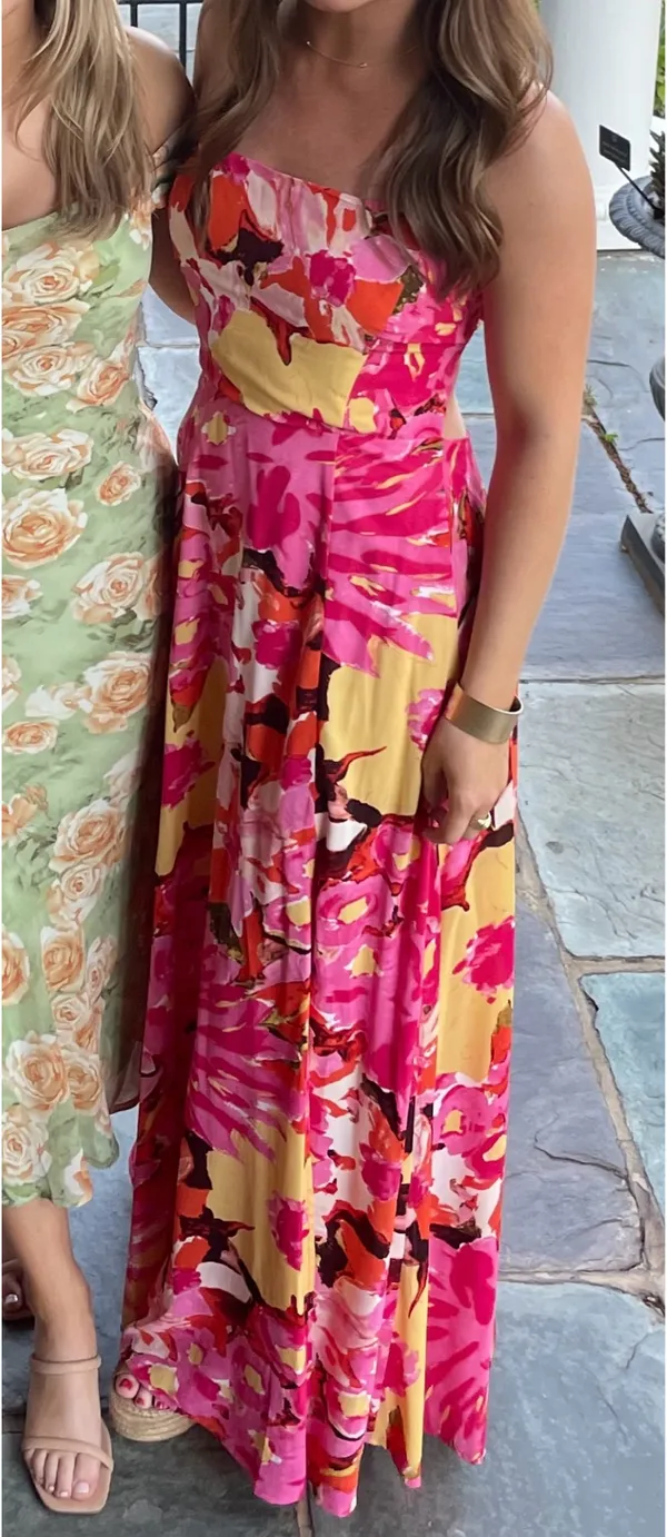 Lulu’s Spaghetti Strap Maxi Dress - Image 3
