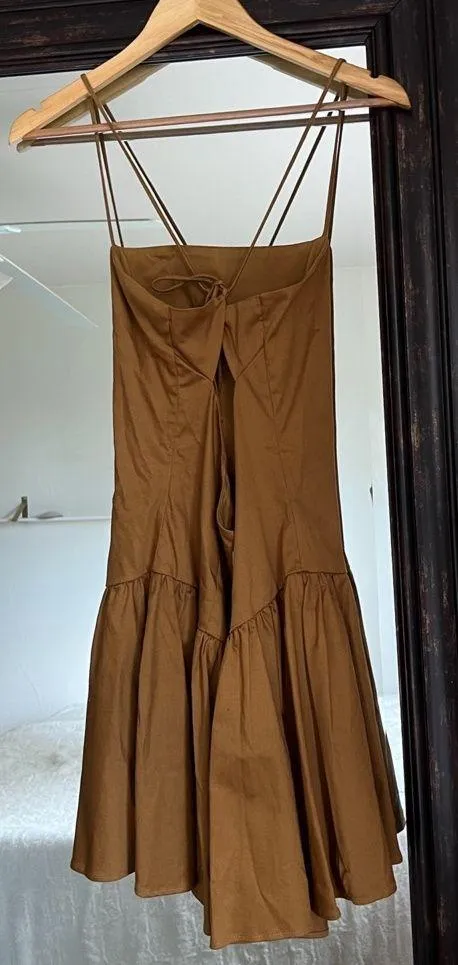 Anthropologie Drop Waist Mini Dress Large - Image 2