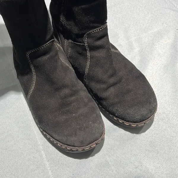BARETRAPS ESHA Suede‎ Tall Snow Winter Boots Fully Lined Insulated Sz 8 B88 - Image 4