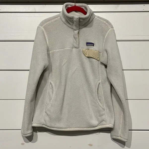 Patagonia Re-tool Snap T Fleece Pullover Ivory Medium - Image 2