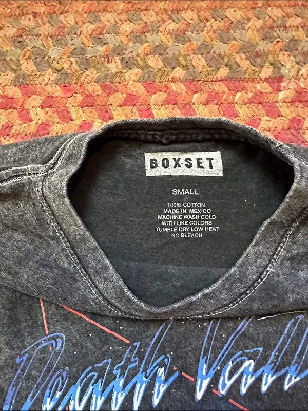BOXSET "Death Valley" SNAKE Graphic Tee Black - Image 2