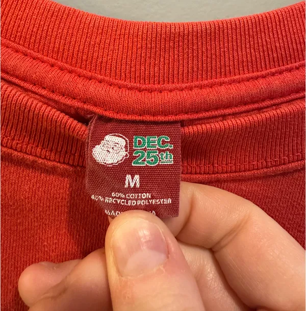 Comfort Colors Dec 25th Merry Holiday Christmas Crewneck Sweatshirt - Image 4