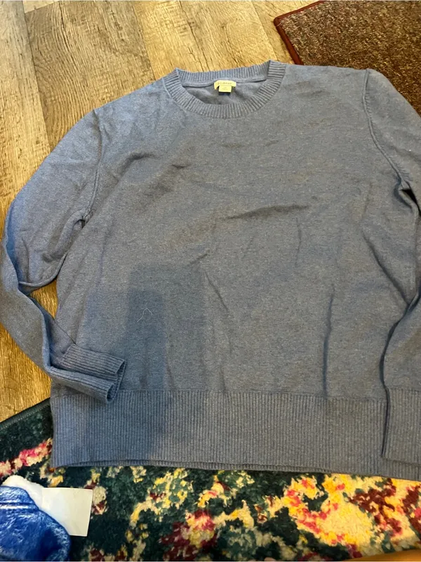 Ll bean blue sweater size M Size M - Image 4