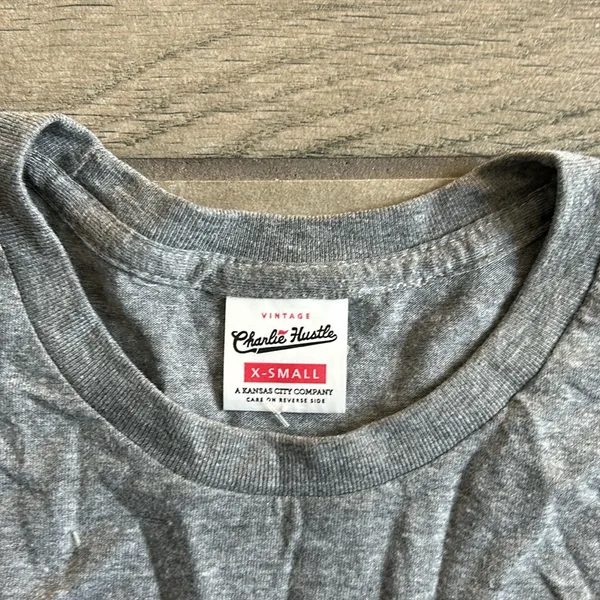 Vintage Charlie hustle Kansas City tshirt - Image 3