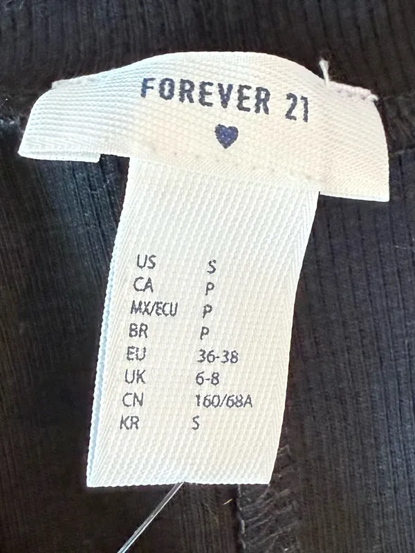 NWT Forever 21 Black Long Sleeve Sleep Romper - Image 4