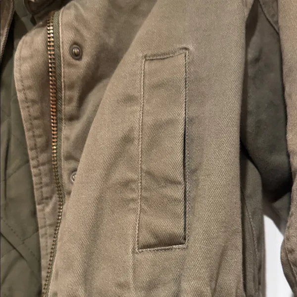 Boden Army Green Kentwell Coat size small‎ - Image 4