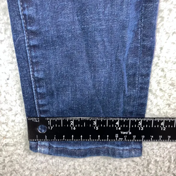 7 For All Mankind Roxanne Jeans Women 25x31 Low‎ Rise Dark Wash Slim Fit Stretch - Image 8