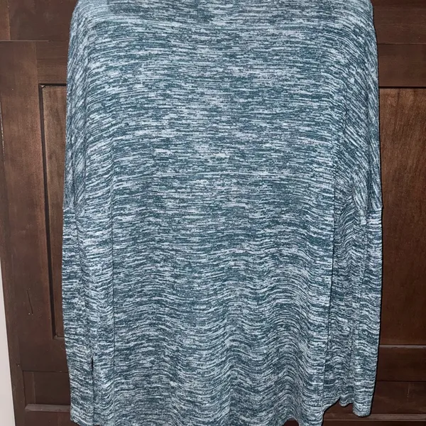 Umgee Blue and White Knit Top - Image 3
