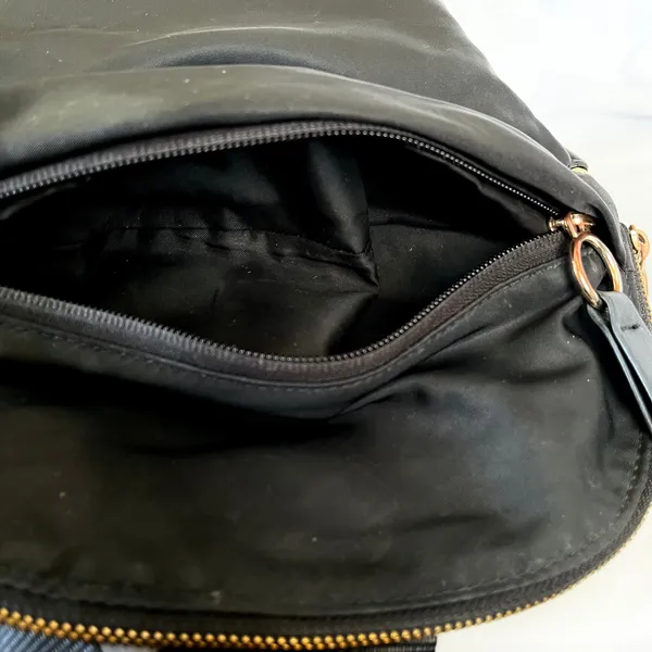 Lululemon Black All Night Festival Bag 5L Nylon Convertible Crossbody Sling FLAW - Image 11