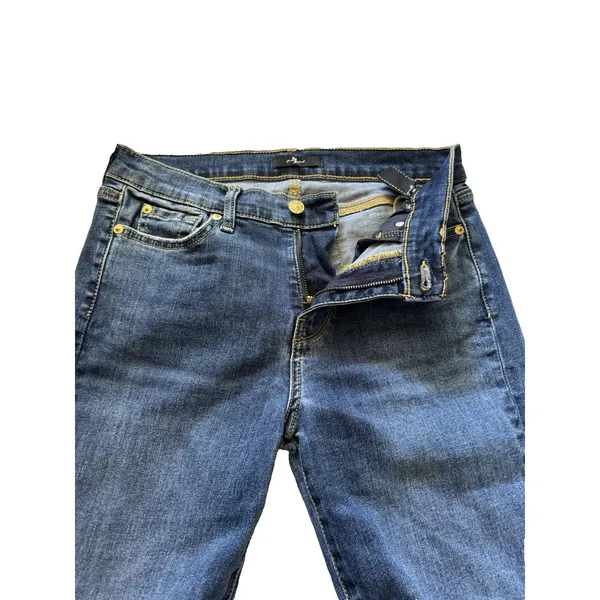 7 SEVEN FOR ALL MANKIND JEANS, The Skinny Bootcut, Size 29 - Image 2