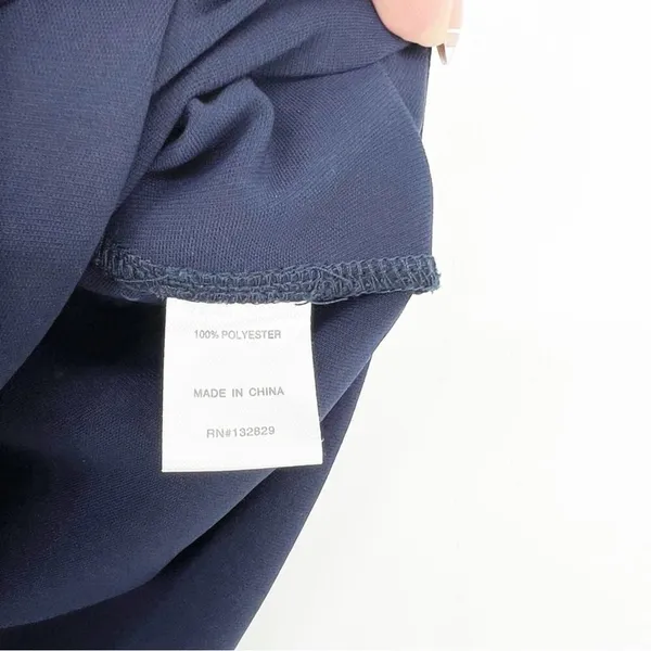 Superdown Lizette‎ Double Breasted Mini Skirt Women's Size M Blue Dark Academia - Image 6