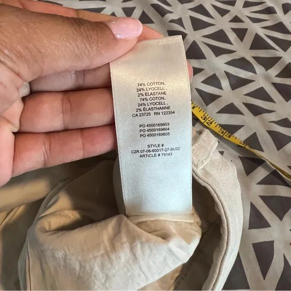 Aritzia Wilfred Free Brennan Pant Light Birch Stretch High Rise Carpenter‎ - Image 10