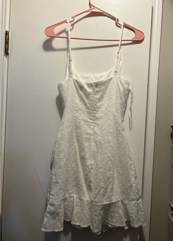 Princess Polly White Mini Dress - Image 2