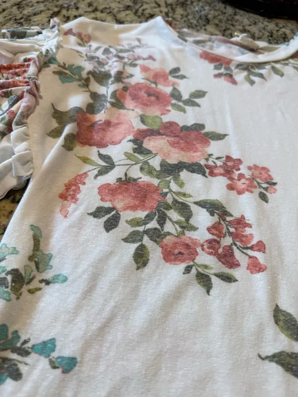 & Other Stories Floral top - Image 3