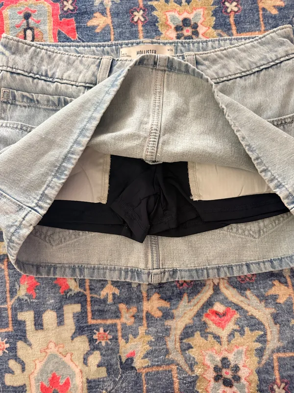 Hollister jean skirt - Image 3