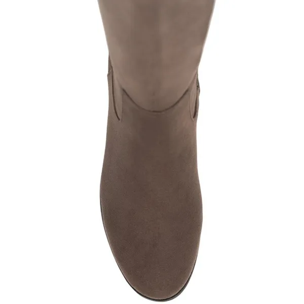 NEW Style & Co. Womens Charmanee Riding Boots 10017739700 Dark Taupe Brown 5M - Image 4