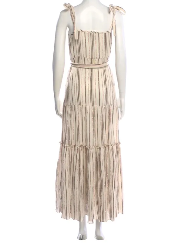 Veronica Beard Michi Dress in Natural Multi - Image 2