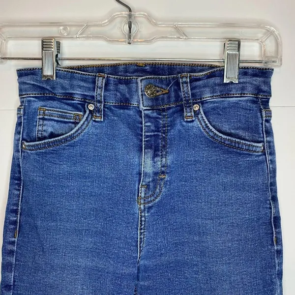TopShop Moto Jeans 26×25.5 Cropped Skinny EUC - Image 2