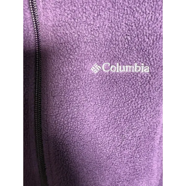 Columbia Purple Full-Zip Fleece Jacket Size L Gorpcore Outdoor‎ - Image 3