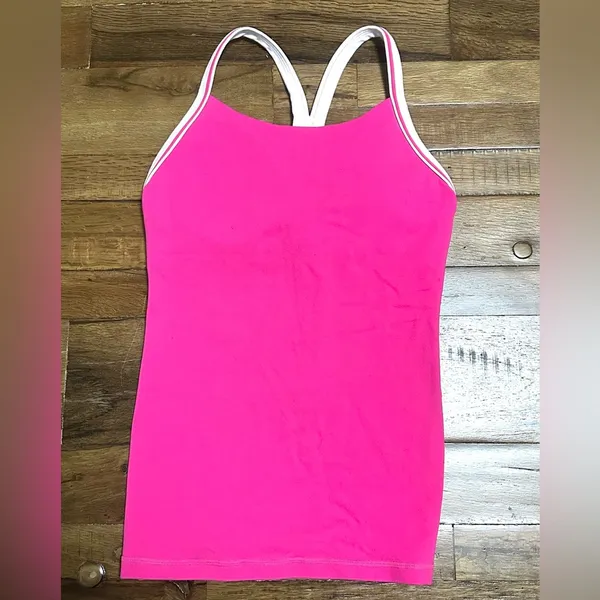 Lululemon Pink Racerback Tank 6 - Image 2