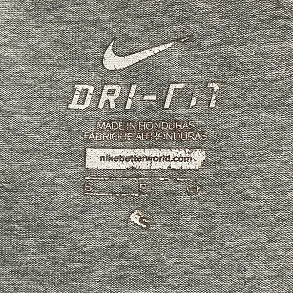 Nike Women's Gray V-Neck Top - Image 3