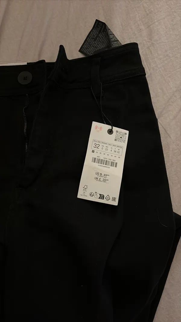 Black Zara pants - Image 3