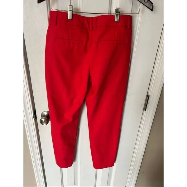 Express red pants editors size 2R office wear - Image 4