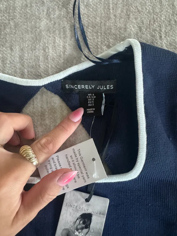 Sincerely Jules Navy Blue Set - Image 2
