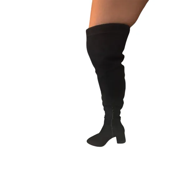 Top Moda Suede Boots - Image 3