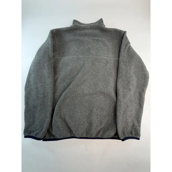 Patagonia Synchilla Snap-T Fleece Pullover Gray Navy Blue Women XS 25455 - Image 2