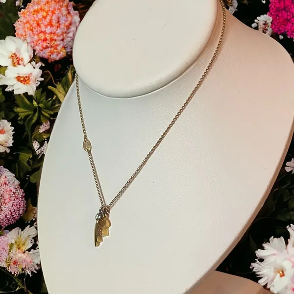 Juicy Couture Friends Forever half heart necklace - Image 3