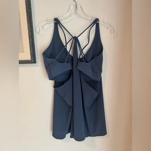 Athleta Womens Blue Solace Support Top Tank - Image 5