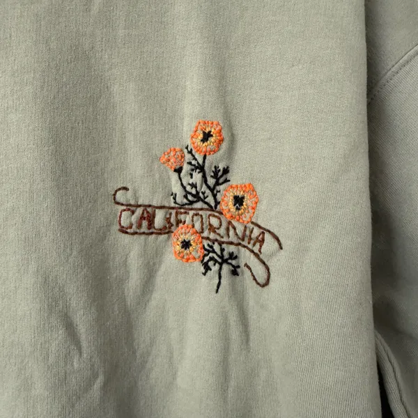 & Other Stories Handmade embroidered sweater - Image 2