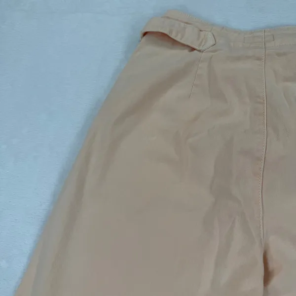 Mother‎ The Manhattan Wide Leg Pants Peach Cotton Lyocell High Rise Sz 23 NOTE - Image 15