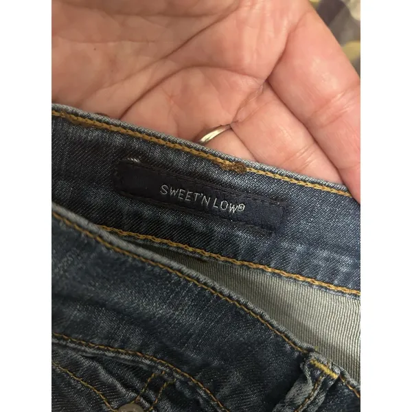 Vintage Lucky Brand Sweet N' Low Flare Jeans Size 10/30 Made in USA Y2K Low Rise - Image 4