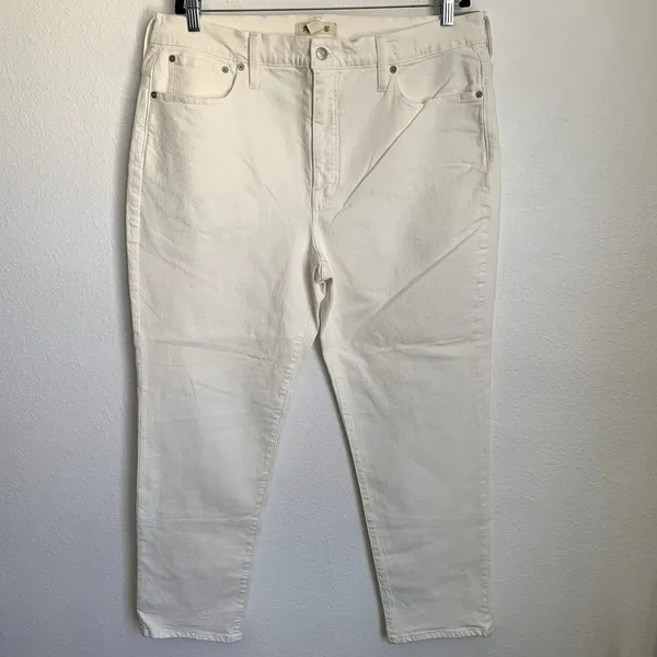 NWT Madewell The Perfect‎ Vintage Jeans in Tile White ND501 - Image 2