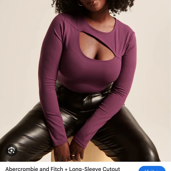 abercrombie & fitch bodysuit - soft AF collection - Image 4