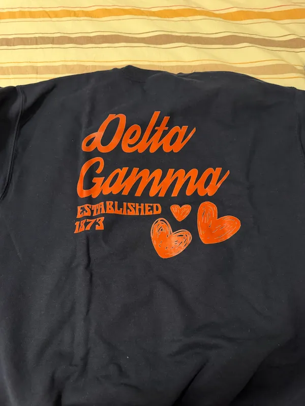 Delta Gamma Gildan Sweatshirt - Image 2