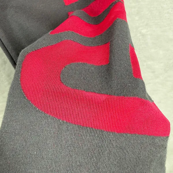 Gymshark Womens Small Gray Sheer Pink Graphic Logo Athletic‎ Yoga Leggings Pants - Image 8