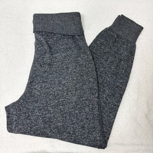 Aerie‎ Y2K Dark Gray Knit Sweater Joggers Size M - Image 10