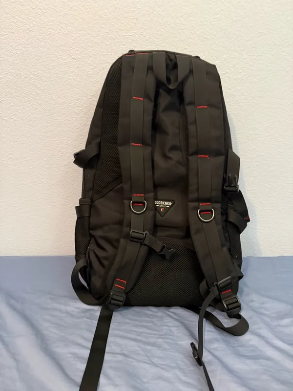 KAKA Travel Backpack Fight Approved with 17.3 inch Laptop Lackpack - Image 2