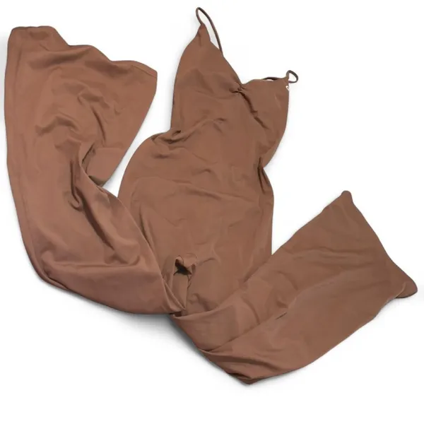 chocolate brown wide-leg jumpsuit Size XL - Image 2
