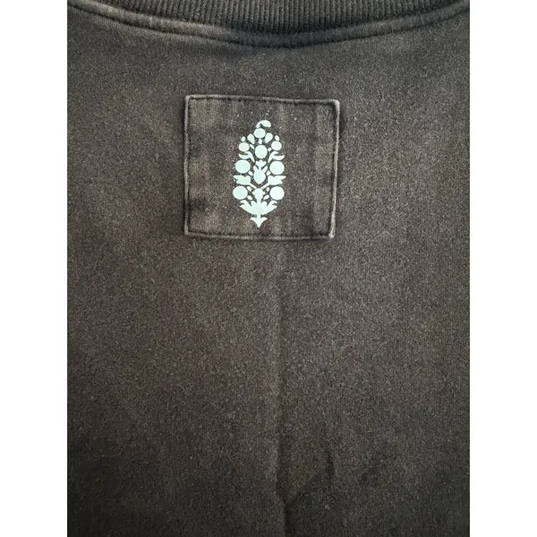 Free People Hot Shot Crossover Top‎ Black Women's Size Medium - Image 9